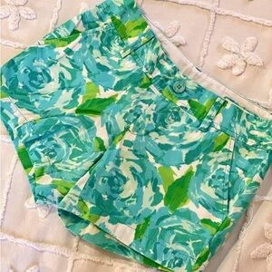 Lilly Pulitzer Poolside Blue First Impression Callahan Shorts